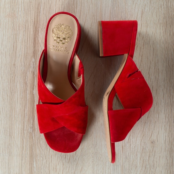 Vince Camuto Stania Suede Sandals - Picture 14 of 16